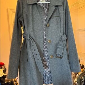 Tulle gray coat size medium